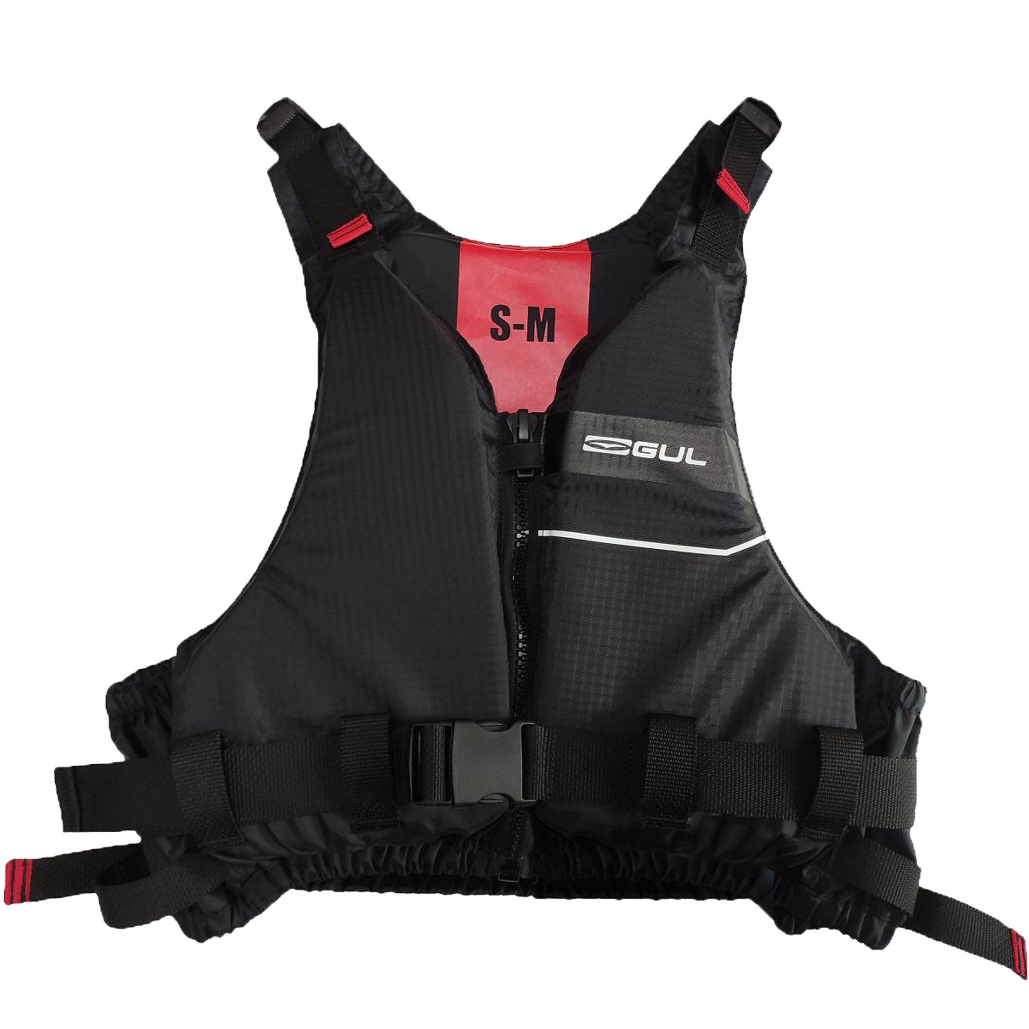 Gul Rec Vest 50N Buoyancy Aid Paddlesports Black | Front