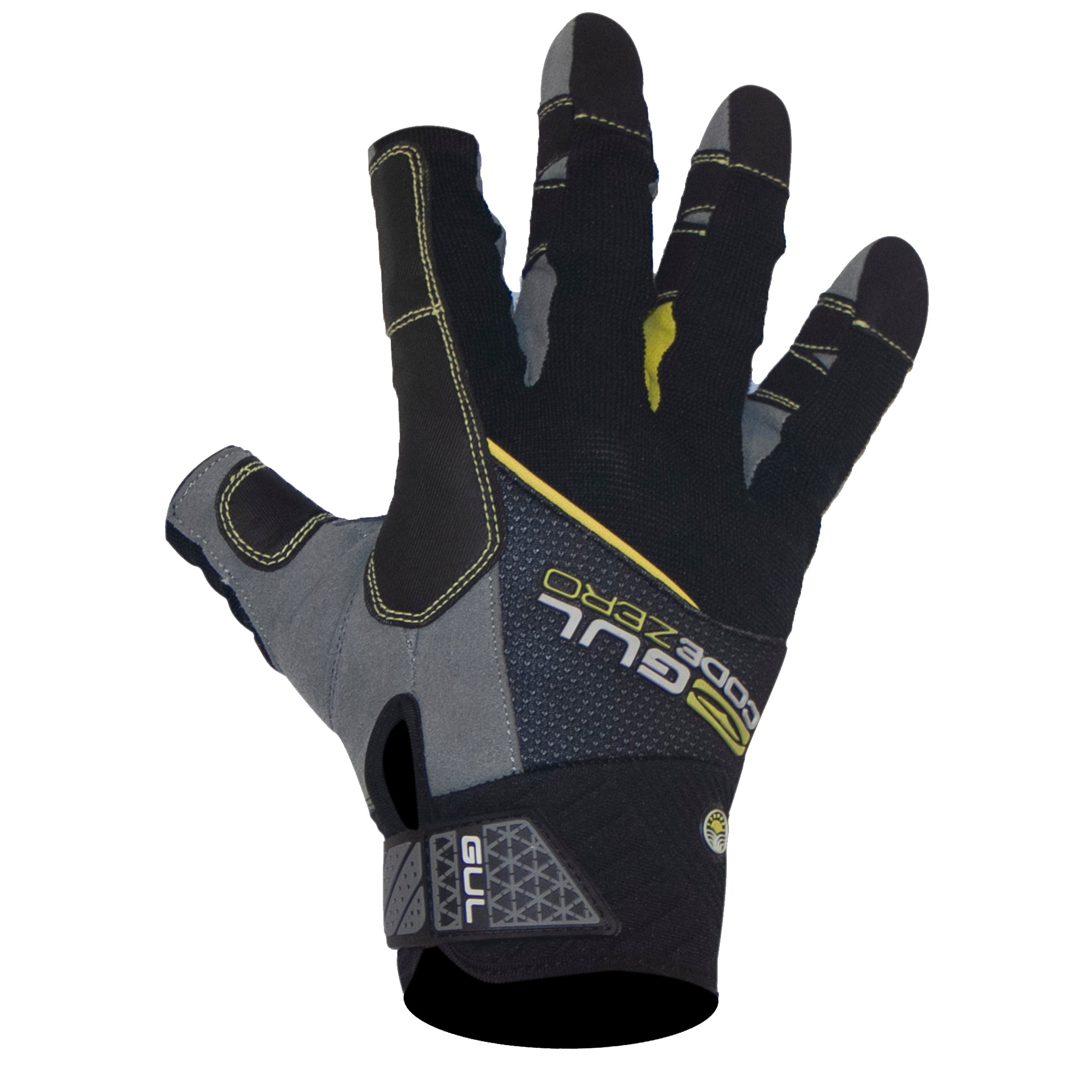 Gul Three Finger Summer Sailing Gloves 2019 Back View