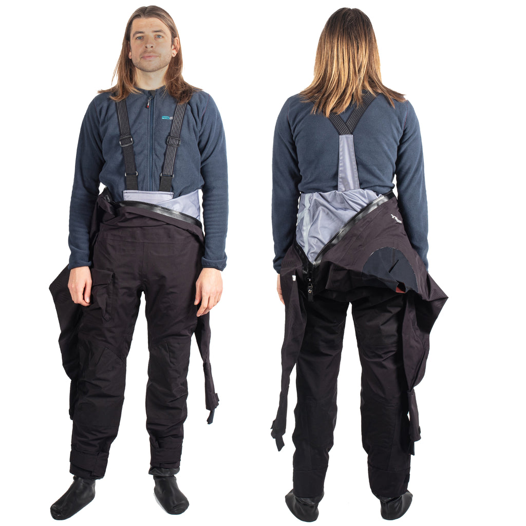 Gul Dartmouth Eclip Zip Men's Drysuit includes FREE Gul Undersuit