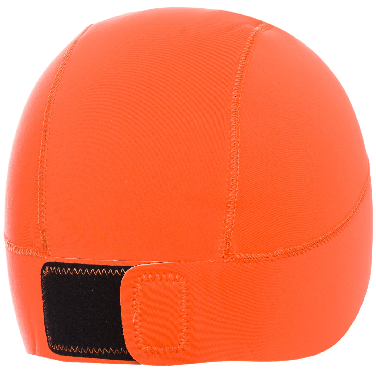 Orca Orange Neoprene Swim Hat - Adjustable Back
