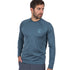 Fourth Element Men's Hydro-T UPF50+ Rash Top Long Sleeve Baltic Blue