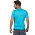 Fourth Element Men's Hydro-T UPF50+ Rash Top Short Sleeve Azure Blue | Back