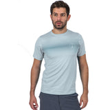 Fourth Element Men's Hydro-T UPF50+ Rash Top Short Sleeve Ice Blue