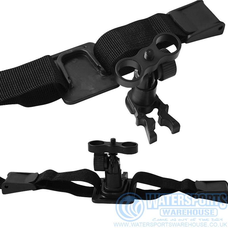 Intova SP1 HD Camera Helmet Mount 3 Straps