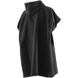 Orca Hooded Microfibre Beach Poncho Change Robe - Back