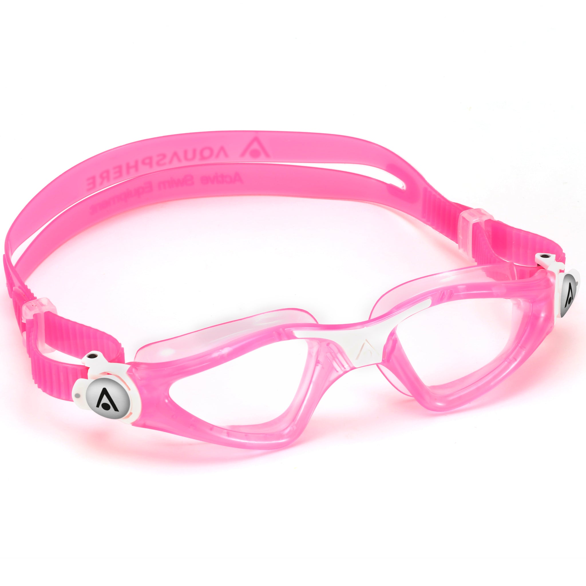 Aquasphere Kayenne Junior Goggles Clear Lenses Pink | Right
