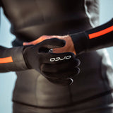 Orca Women's 3mm Open Water Swimming Gloves | Putting on