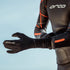 Orca Men's 3mm Open Water Swimming Gloves | Putting On