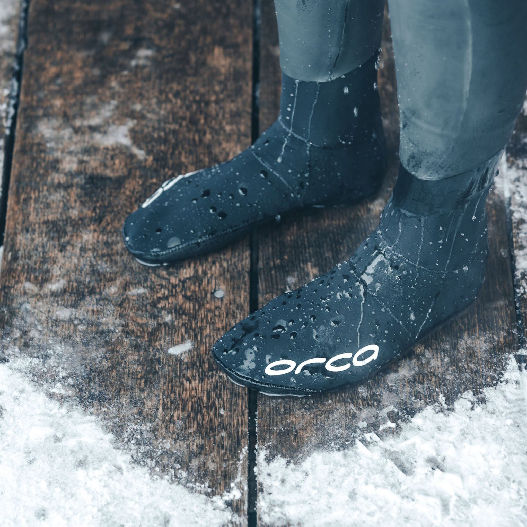 Orca Open Water Neoprene Swimming Socks for thermal protection