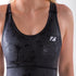 Zone3 Neoprene Women's Swimming Costume in Black | Front Torso