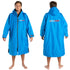 dryrobe Advance Long Sleeve all weather change robe | Cobalt Blue Views