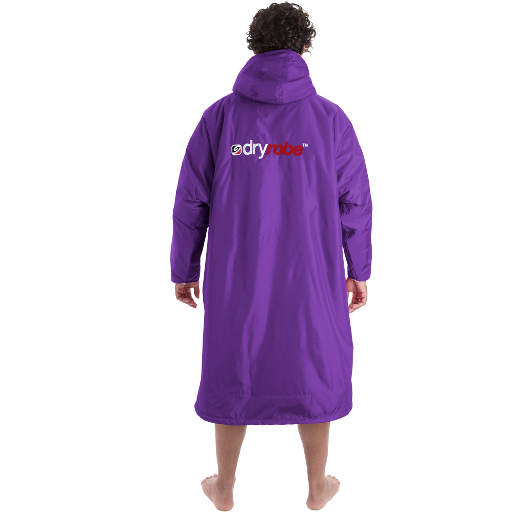 dryrobe Advance Long Sleeve - Purple Back