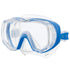 Tusa Freedom Tri Quest Mask - 3 window Dive Mask in Fishtail Blue