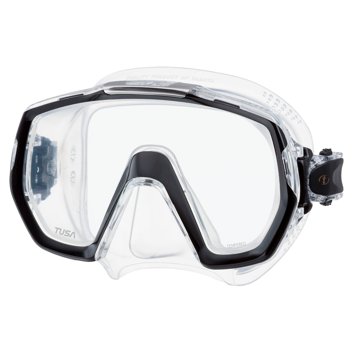 Tusa Freedom Elite Mask | Black/Clear