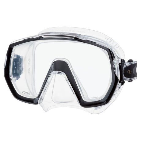Tusa Freedom Elite Mask | Black/Clear