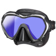Tusa Paragon S Scuba Diving Mask - Black/Black