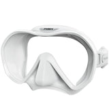 Tusa Zensee Frameless Mask for Scuba Diving | White