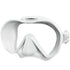 Tusa Zensee Frameless Mask for Scuba Diving | White