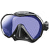 Tusa Zensee Pro Mask for Scuba Diving | Black/Black