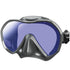 Tusa Zensee Pro Mask for Scuba Diving | Black/Gunmetal