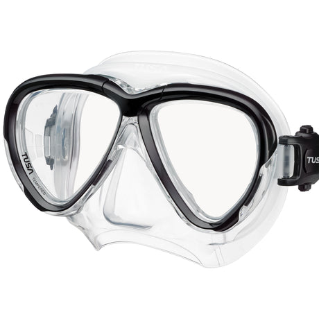 Tusa Intega Mask for Scuba Diving and Snorkelling | Black