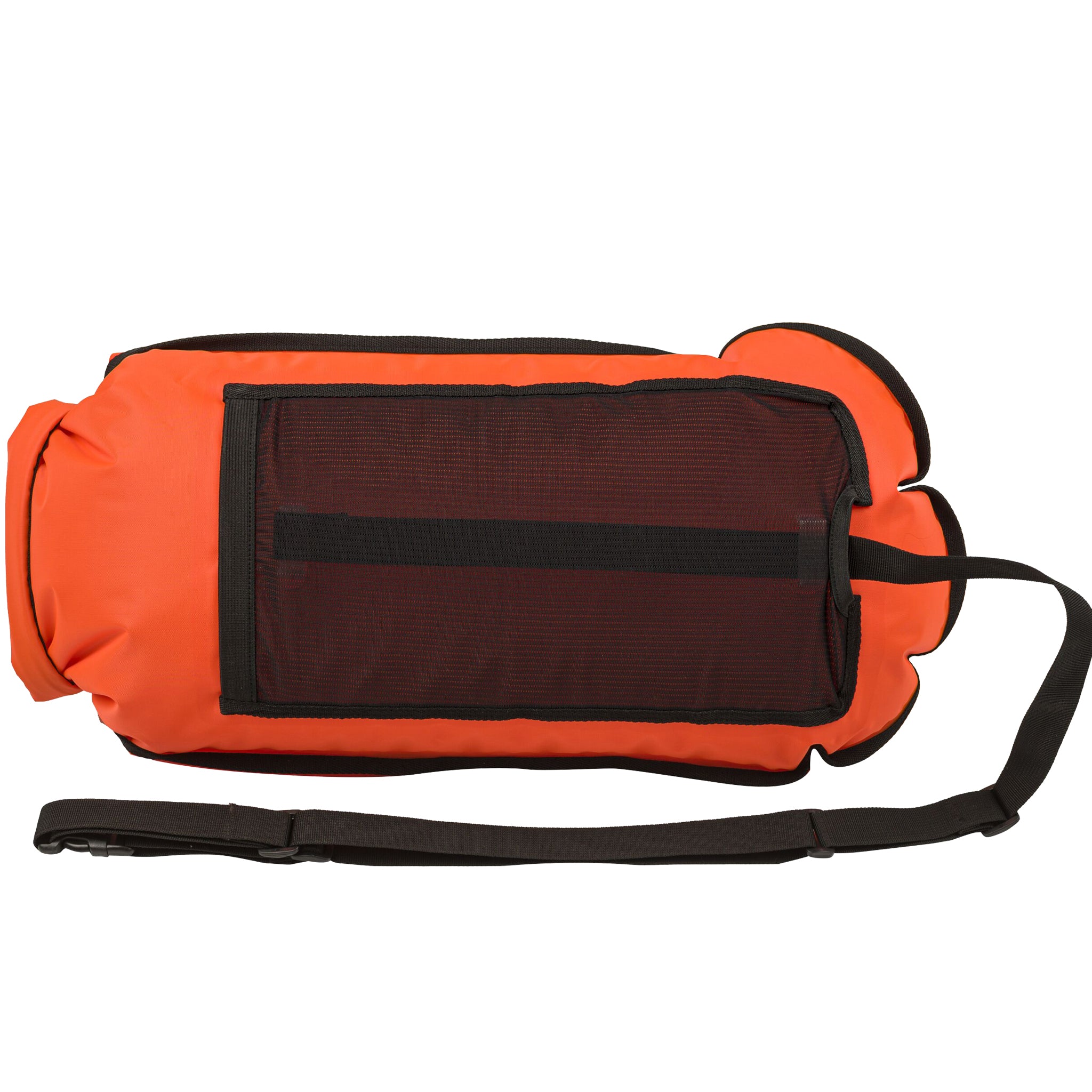 Orca Safety Buoy Pocket Showing external Mesh Pocket