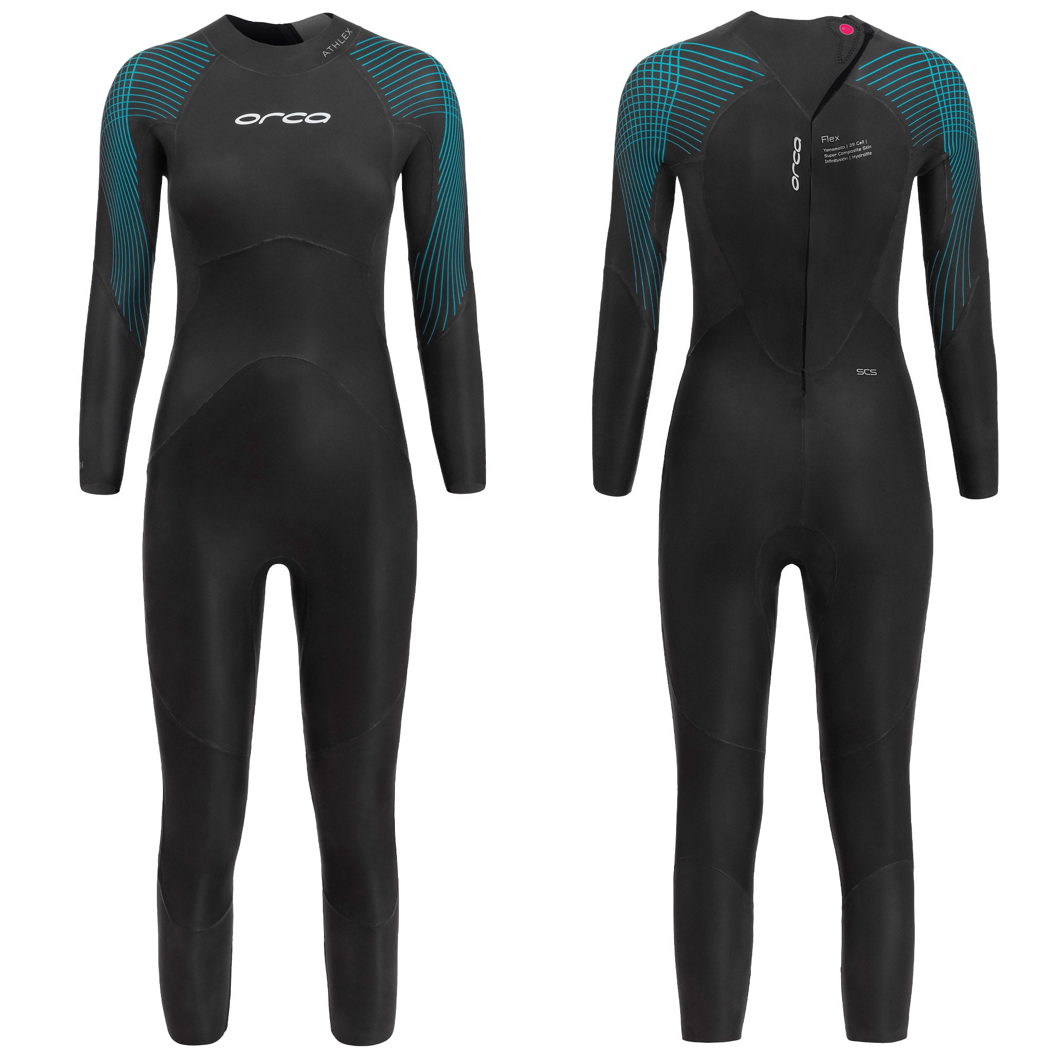 Orca Women's Athlex FLEX Swimming Wetsuit | Front & Back views