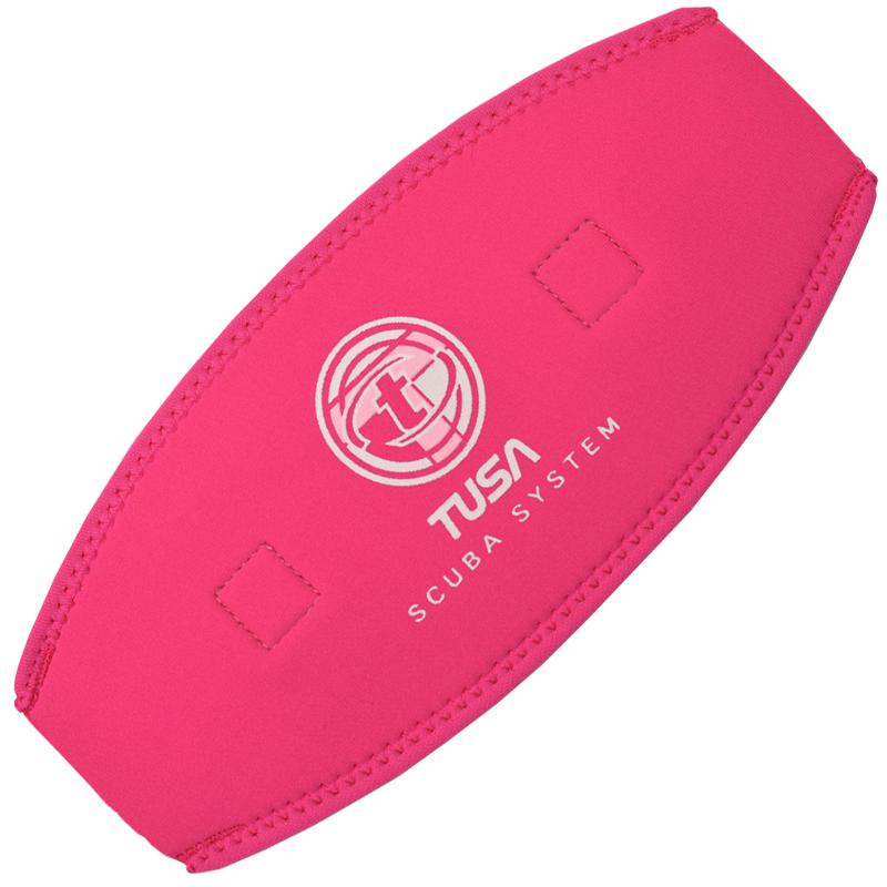 TUSA Neoprene Mask Strap Cover | Pink