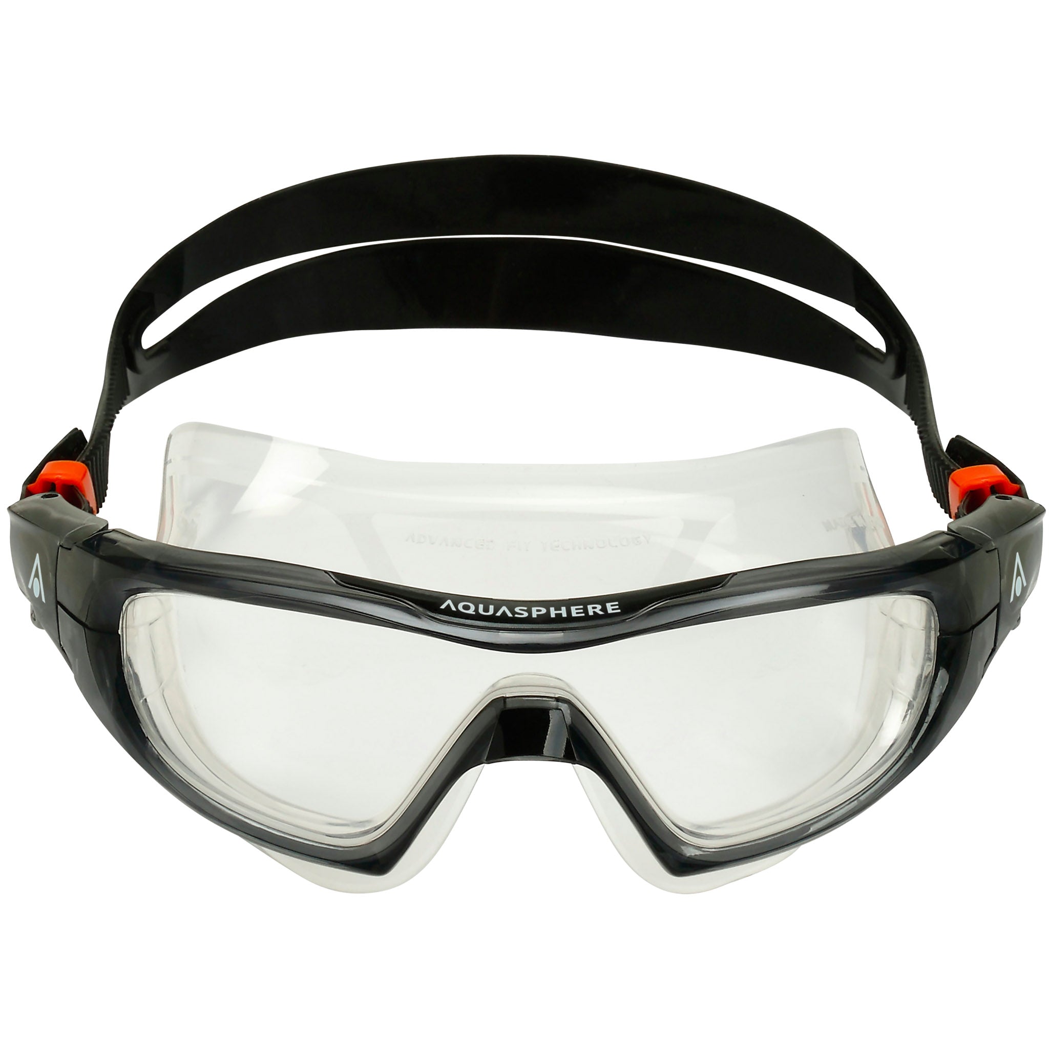 Aquasphere Vista Pro Swimming Mask Goggles Clear Lenses | Front