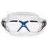 Aquasphere Vista Swim Goggles Mask - Front view - Dark Grey/Blue Detail