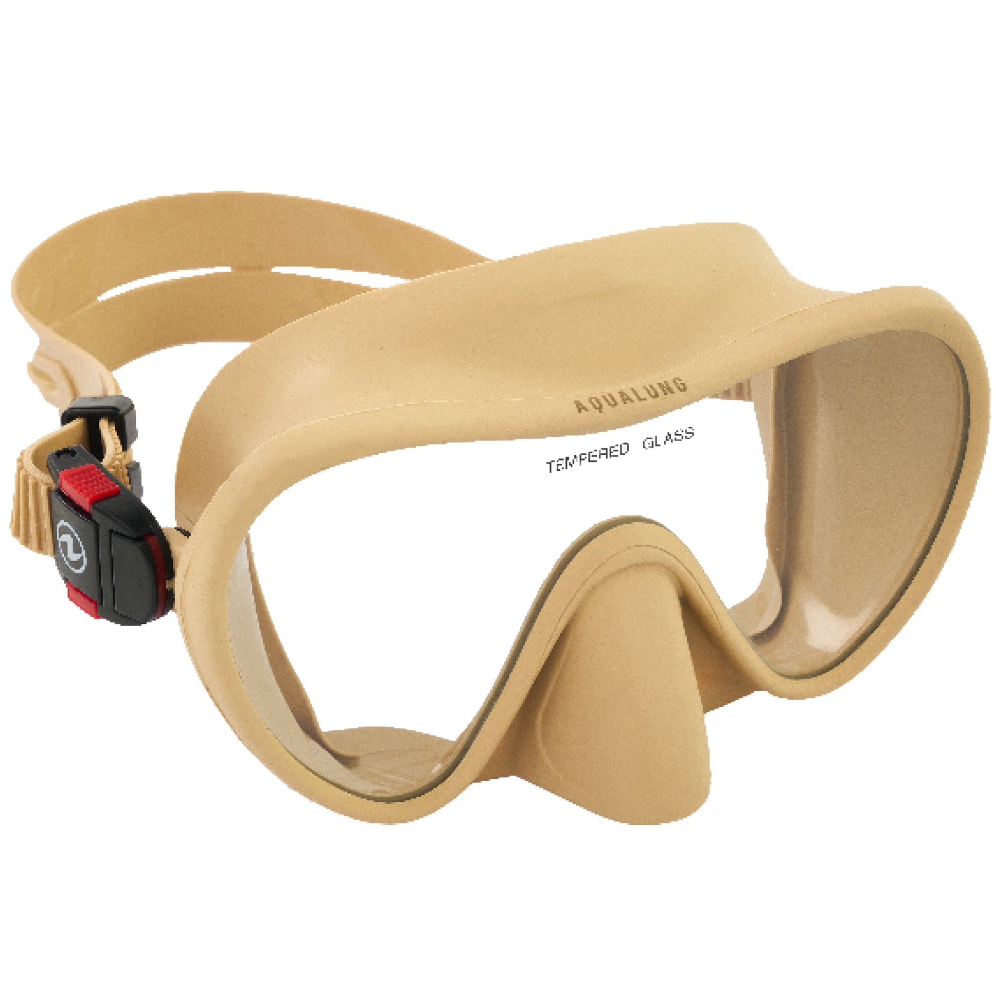 Aqualung Nabul Single Lens Snorkelling Mask | Sand