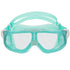 Aquasphere Seal 2.0 Swimming Mask Goggles Green Clear Lenses - Front