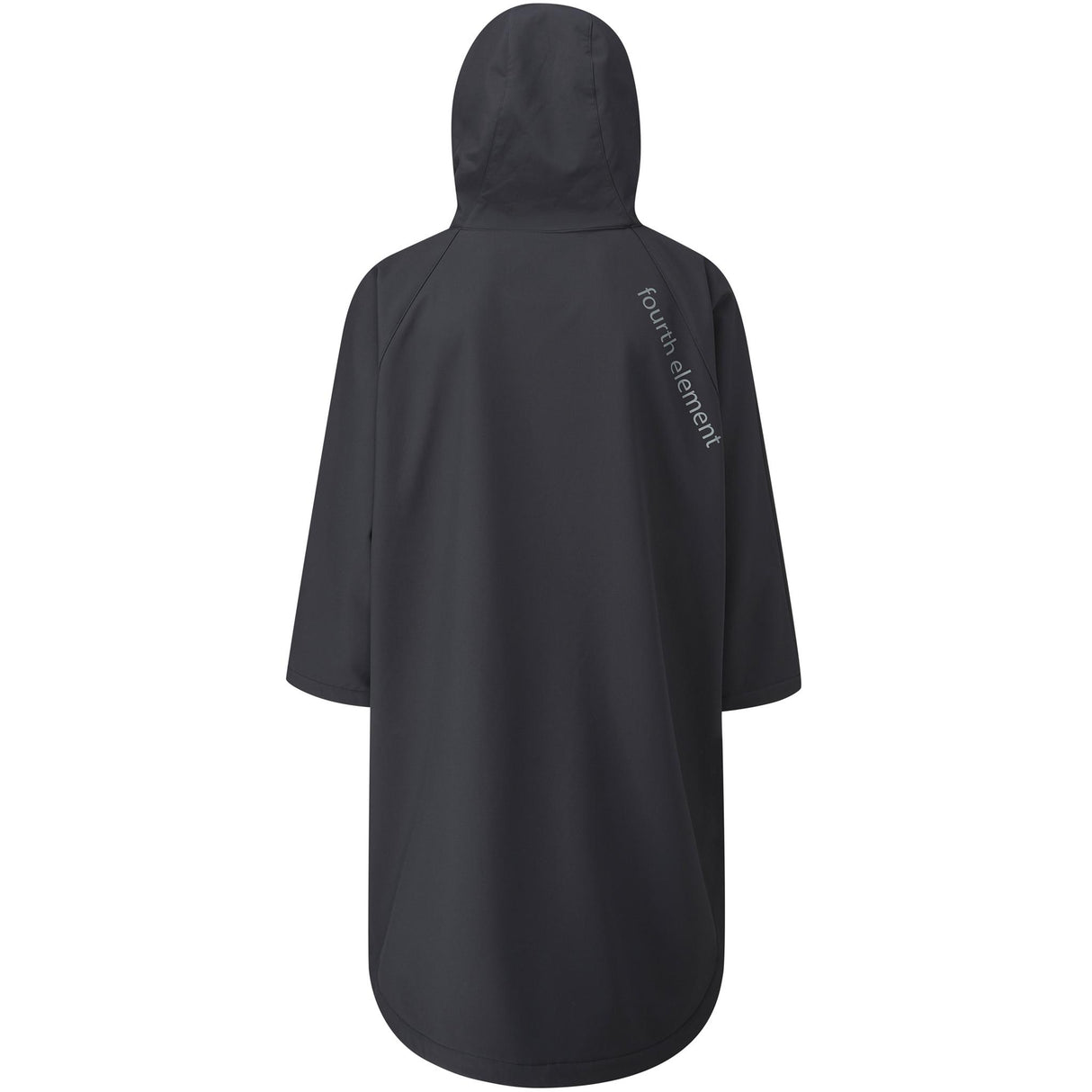Fourth Element Storm Poncho | Black Back