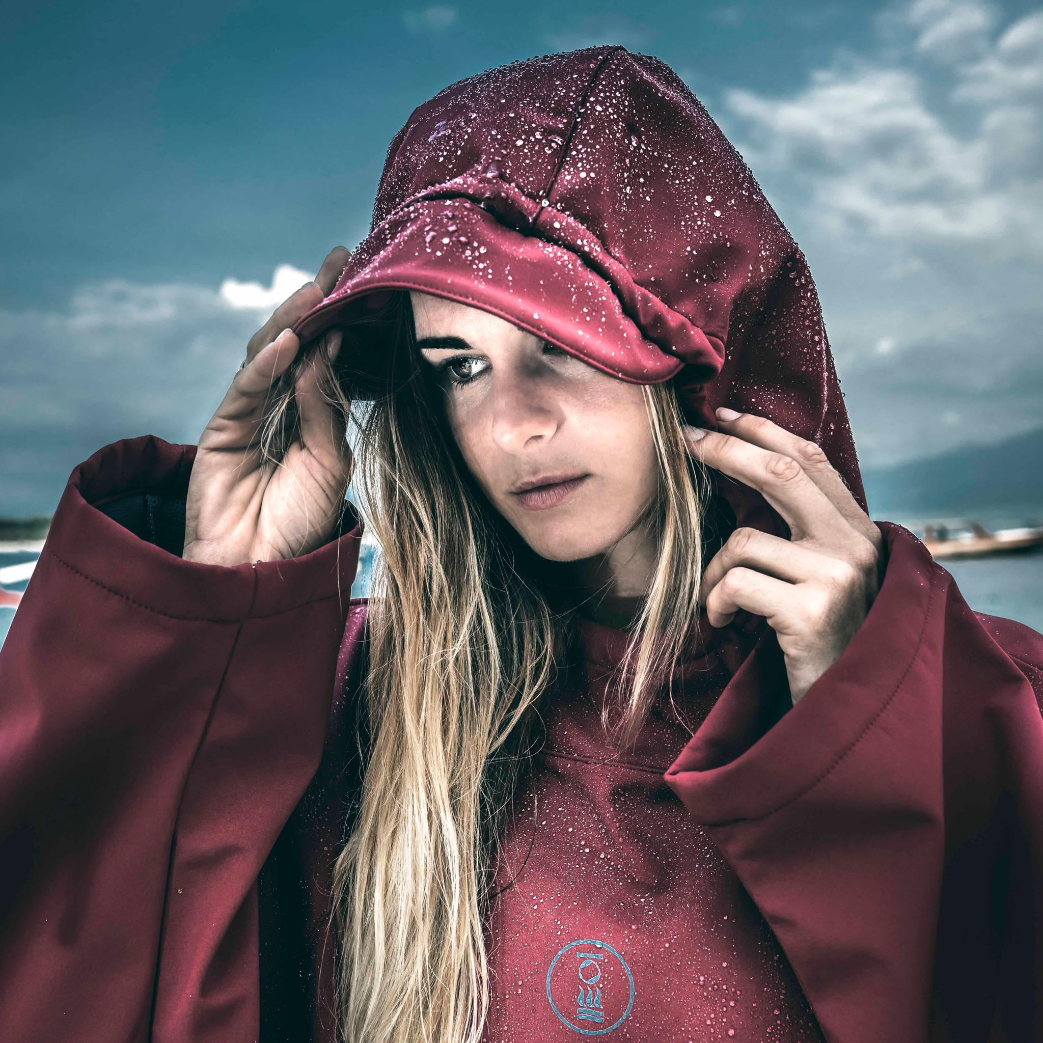 Fourth Element Storm Poncho | Lifestyle 2