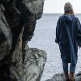 Fourth Element Storm Poncho Slate Blue Life Back