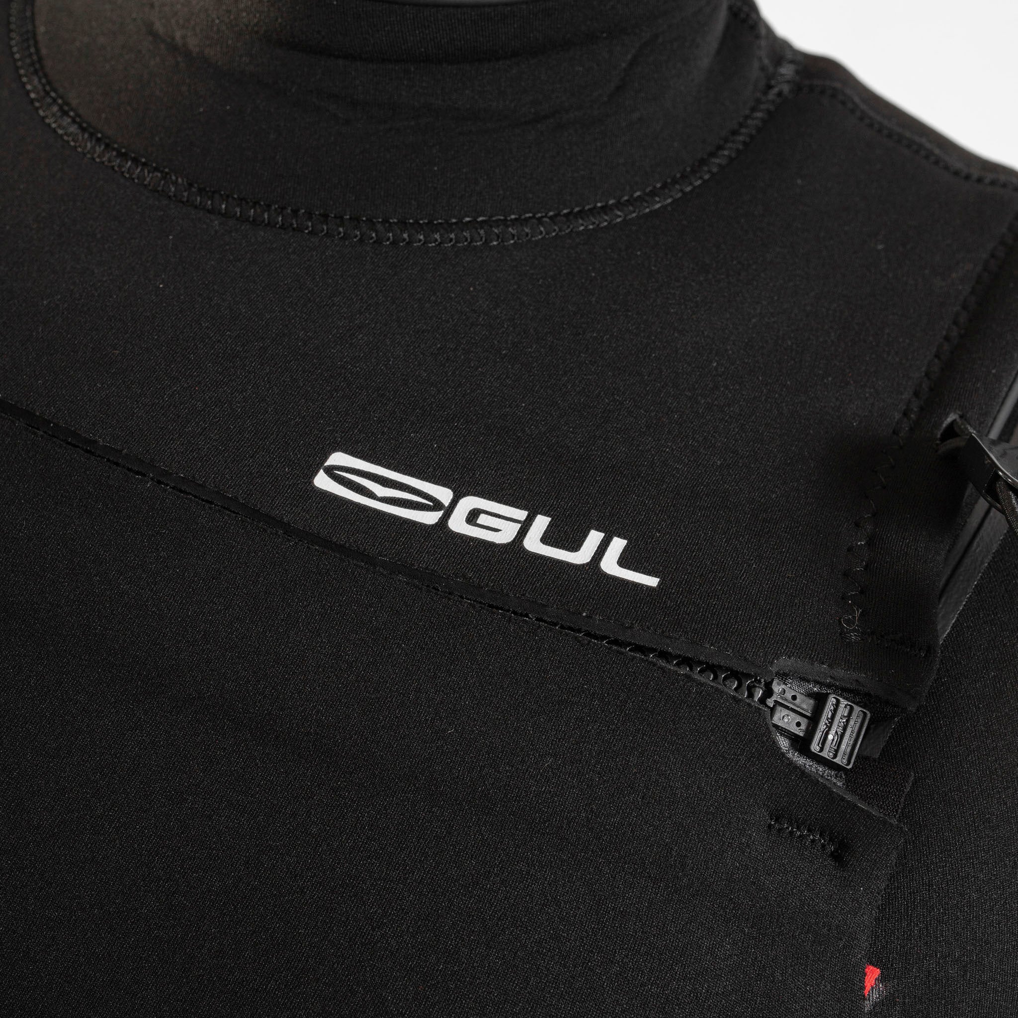 Gul Response FX 5/4mm Chest Zip Men's Wetsuit 2022 | Zip Detail