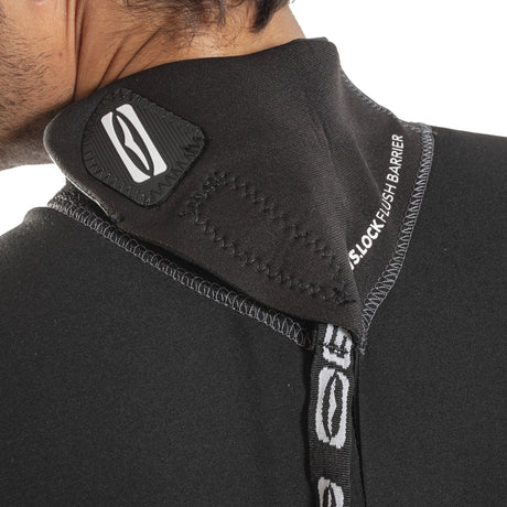 Gul Response Mens 4/3mm Wetsuit | Neck Closure Detail