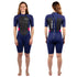 Gul Response 3/2mm Women's Shorty Wetsuit Navy Paisley