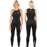 Gul Response 3/2mm Women's LongJane Wetsuit | Front & Back