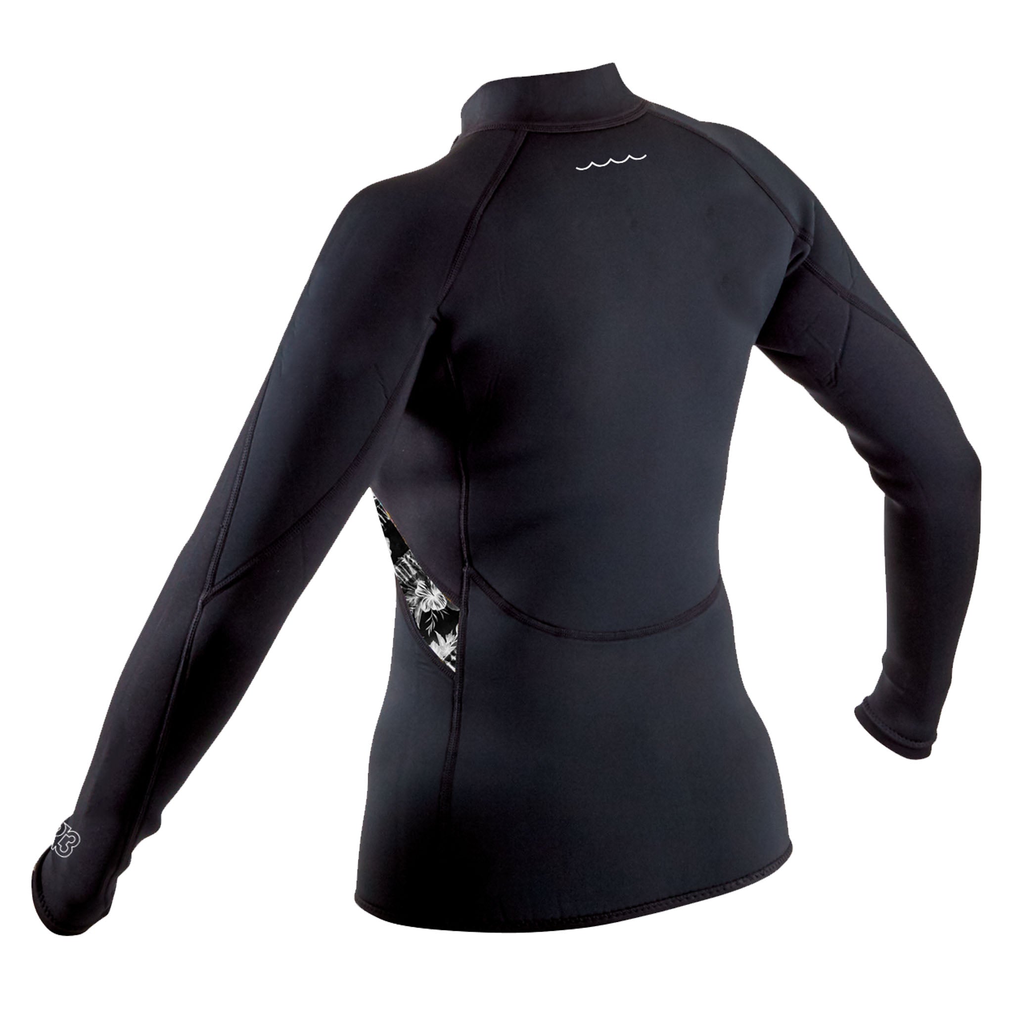 Gul Response 3/2mm Women's Wetsuit Jacket | Back unmodelled