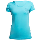 Gul Women's Loose Fit Tee UV50 Rash Guard | Turquoise