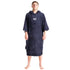 Robie Robes Adult Original Long Sleeve Towelling Beach Changing Poncho - India Ink | Medium