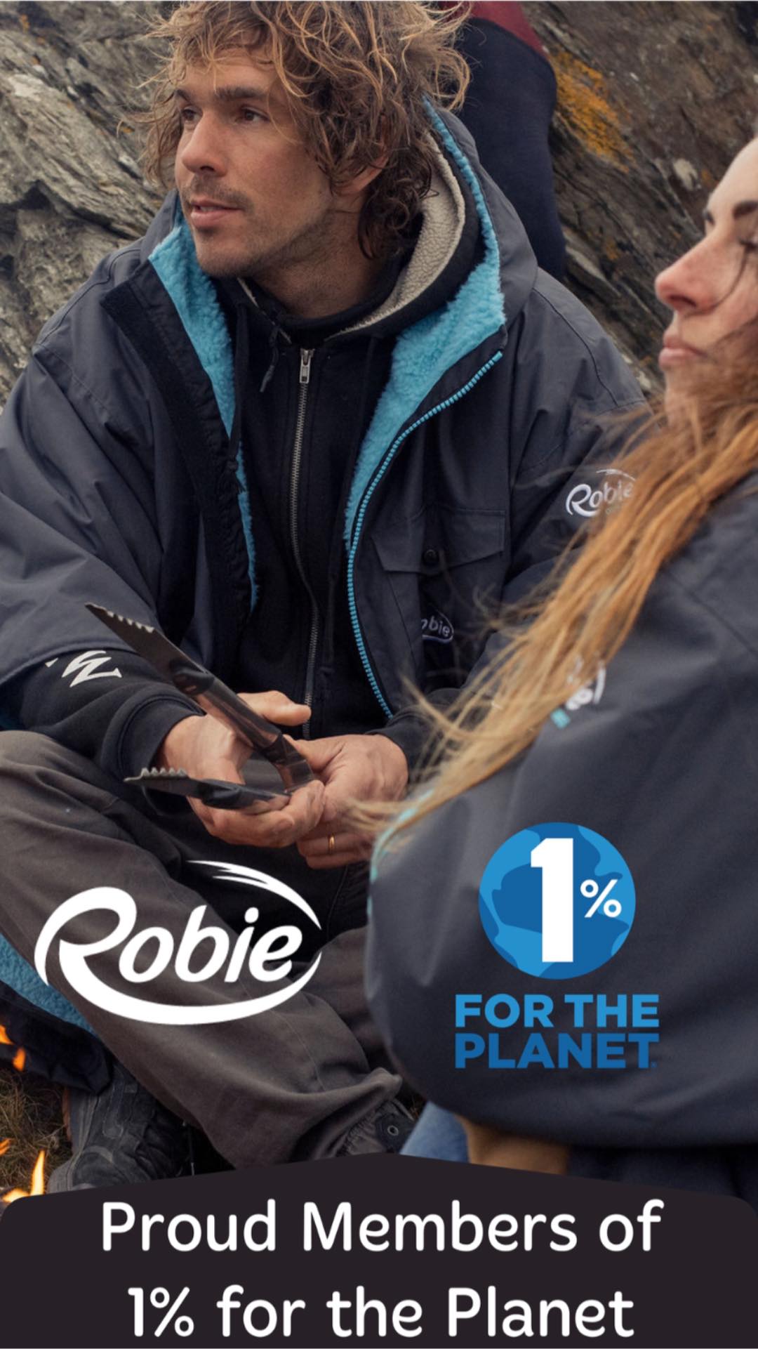 Robie Dry-Series Recycled Robe 1% for the Better