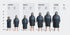 Robie Dry Series Eco Long Sleeve Change Robe Size Comparison Chart