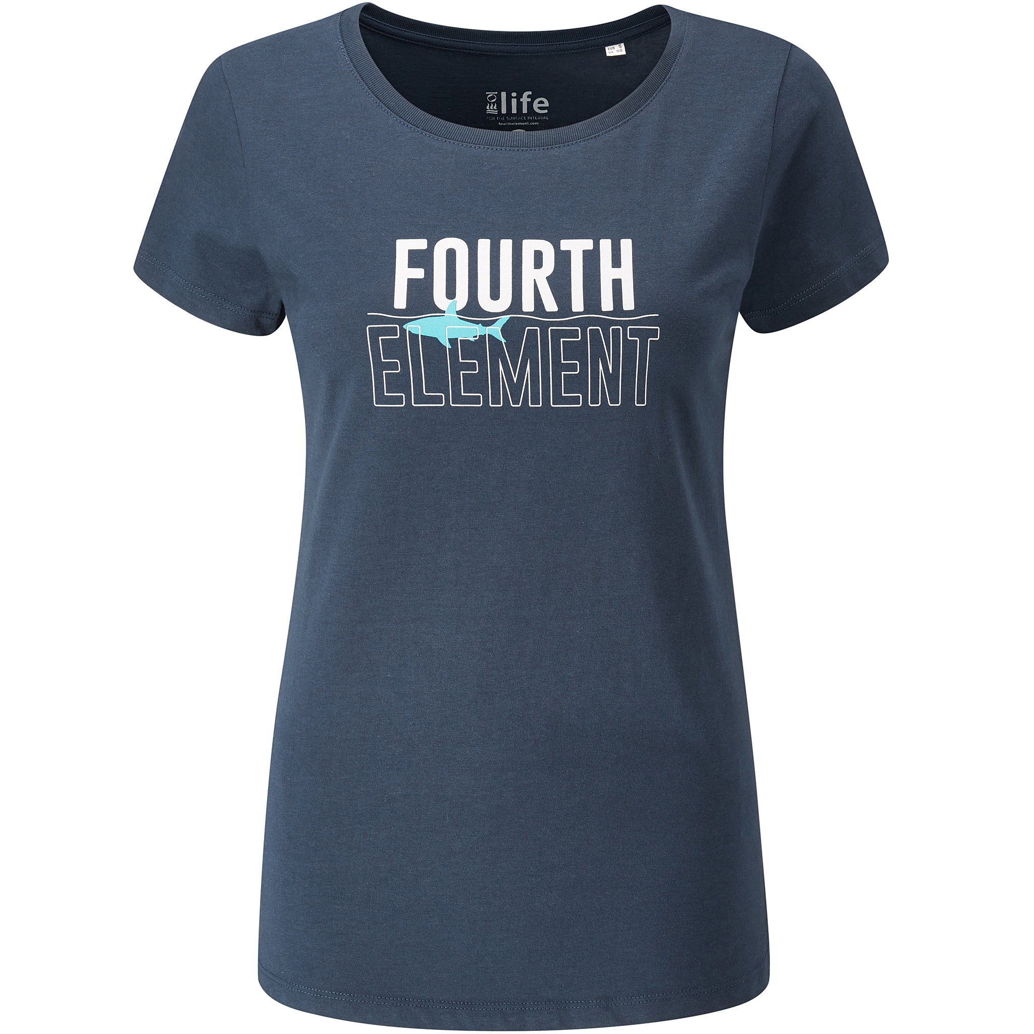 Woman's Fourth Element Shark Invested T-Shirt | Front