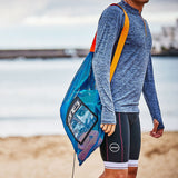 Zone3 Large Mesh Swim Training Aids Kit Bag | Being carried