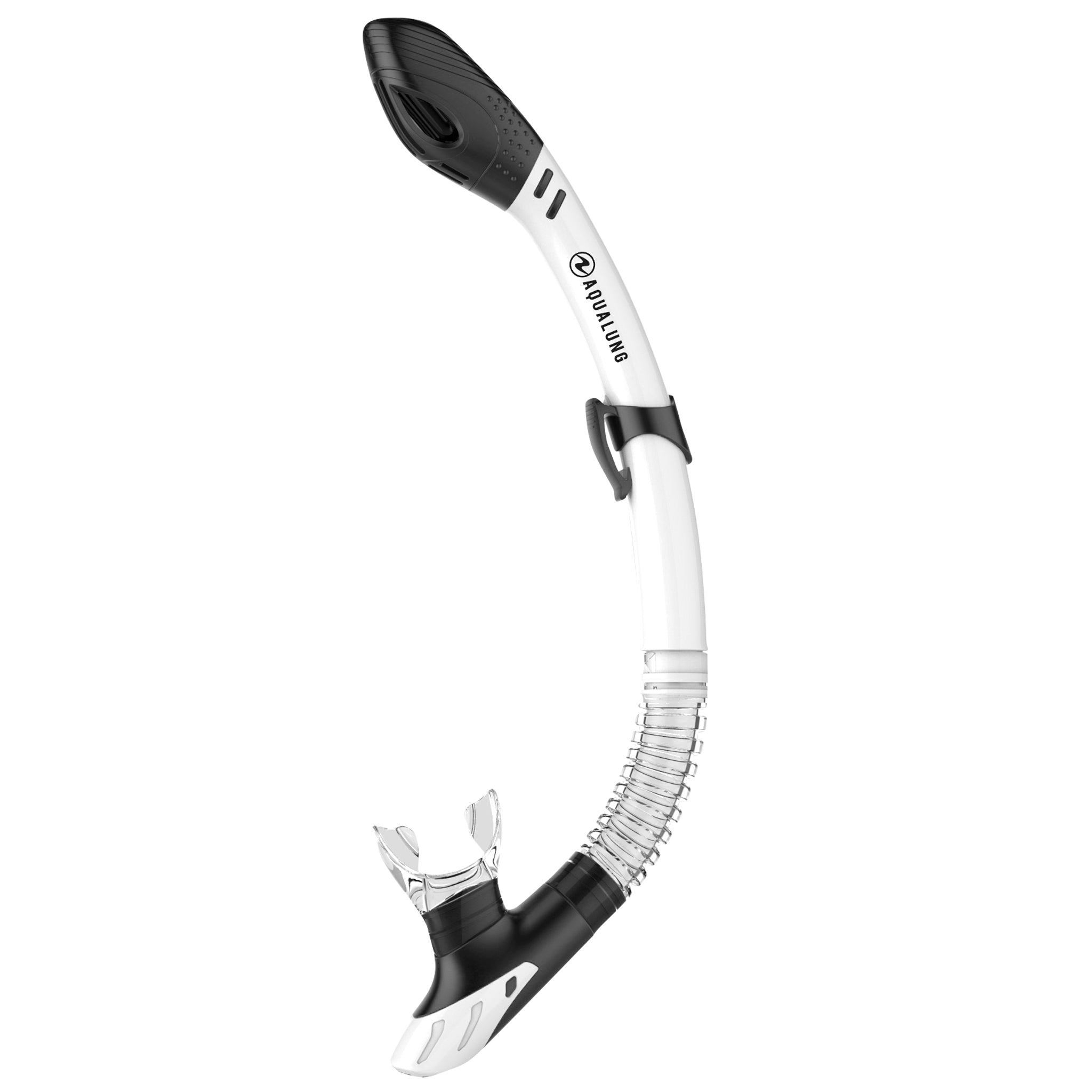 Aqualung Gobi Dry Snorkel - White/Black