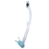 Fourth Element Dry Snorkel | White/Aqua