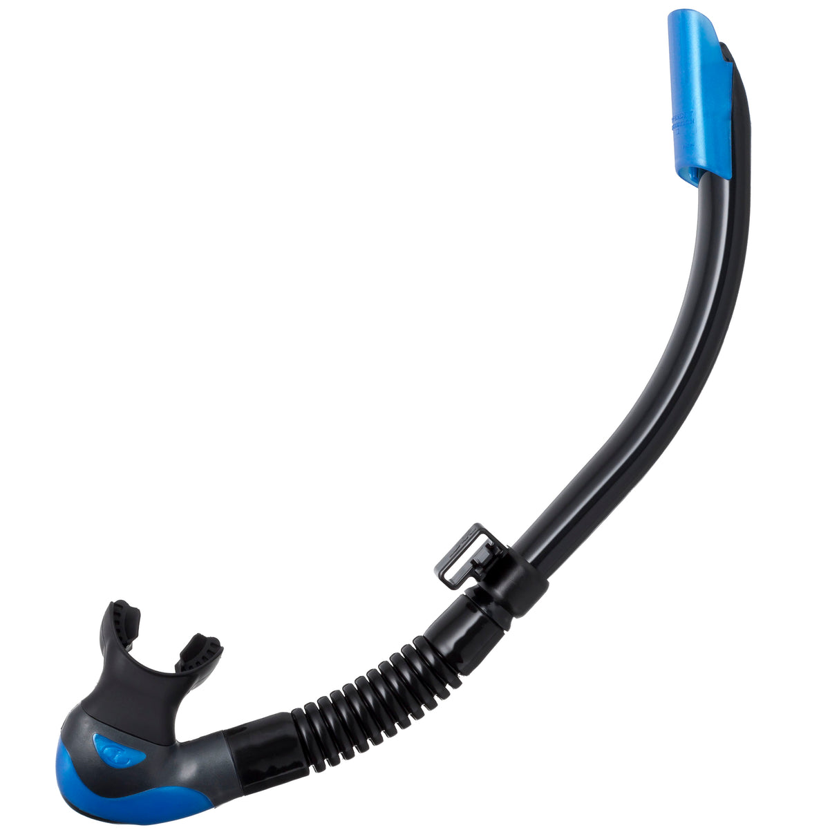 Tusa Platina II Hyperdry Snorkel | Black/Fishtail Blue