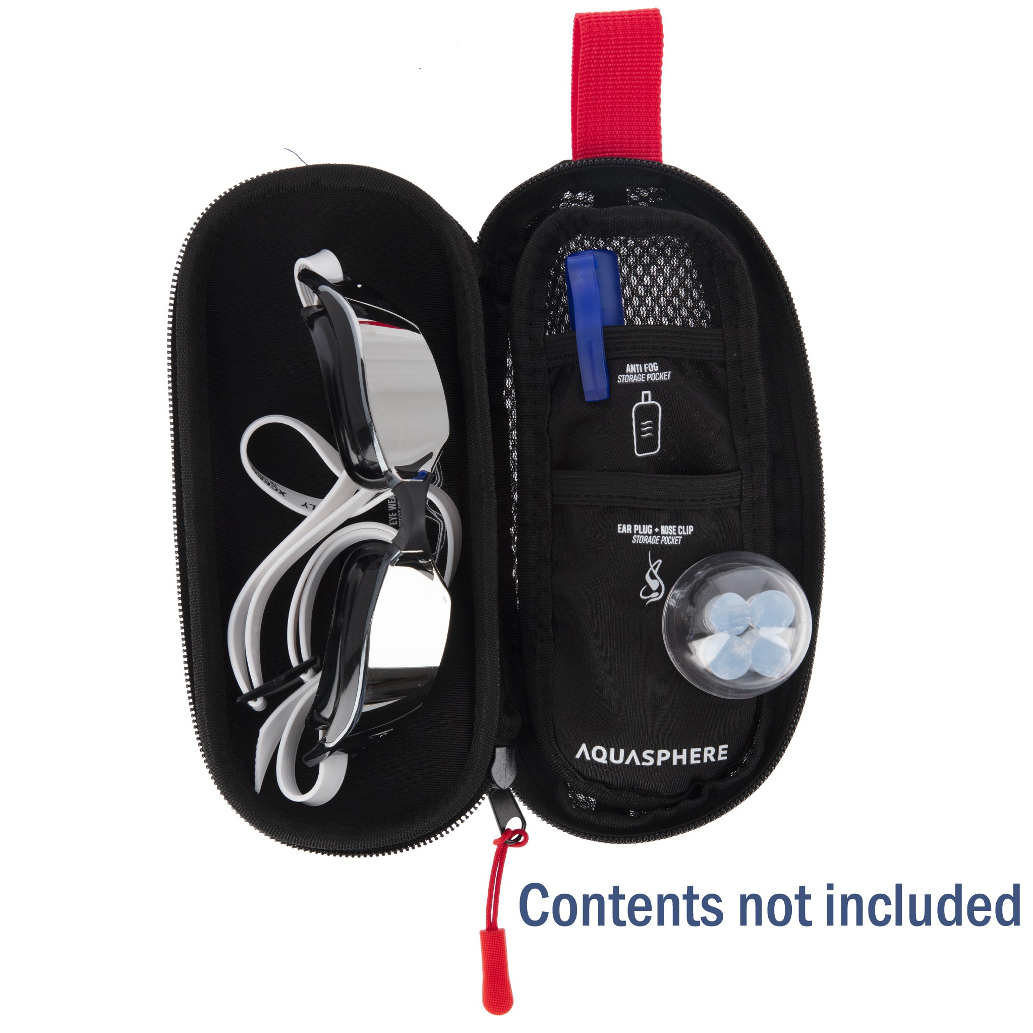 Aquasphere Swimming Goggles Protective Case | Open - Contents Not Included